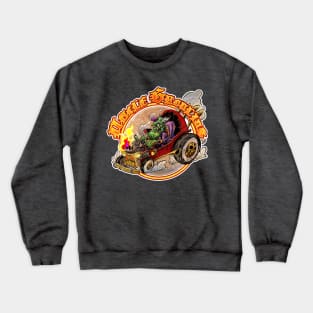 Uncle Ghoulius's Hot Rod Dragster Crewneck Sweatshirt